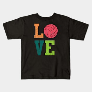 love volleyball Kids T-Shirt